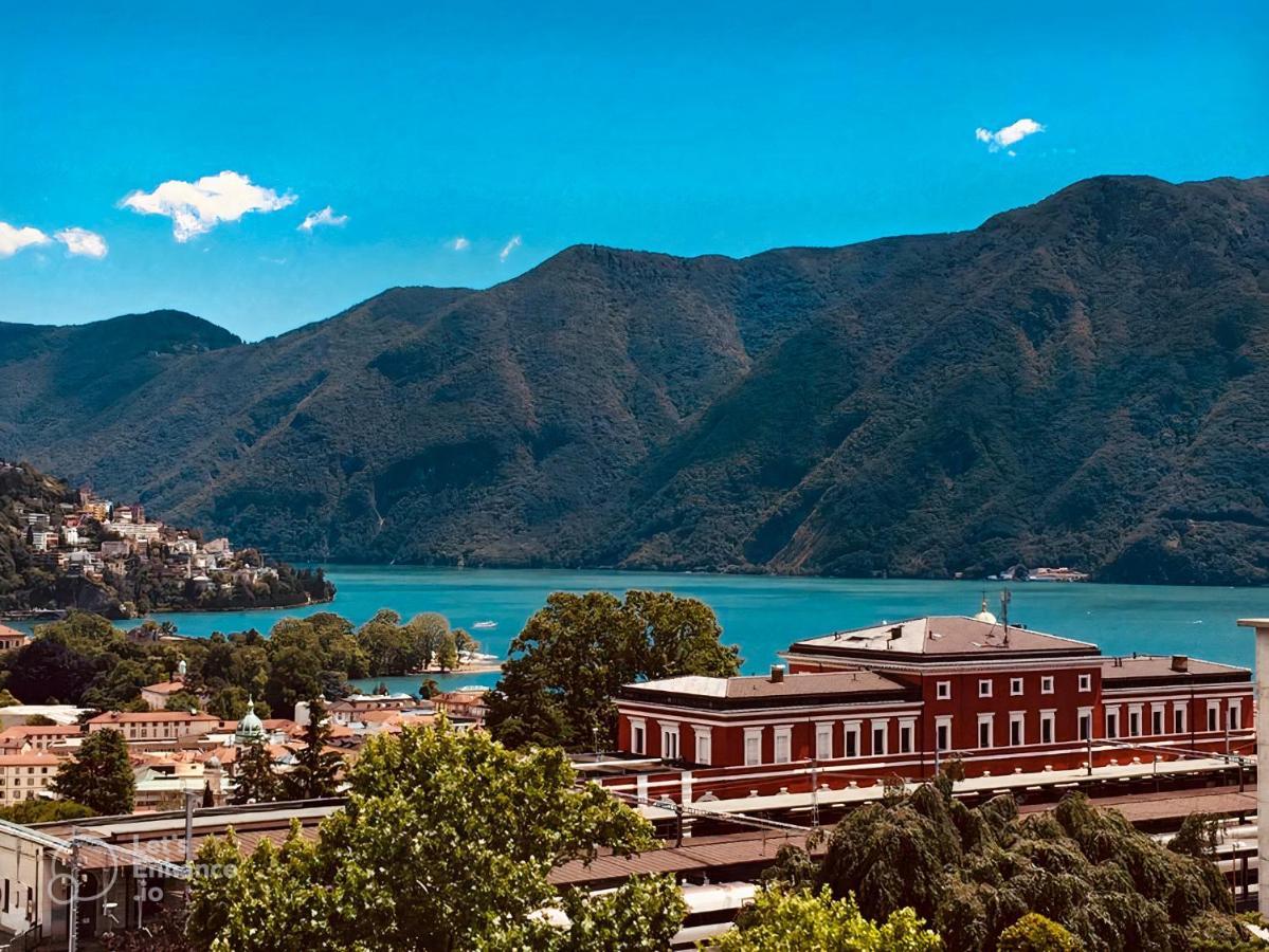 Lakeview Panorama Penthouse With Washer & Dryer Lugano Eksteriør bilde